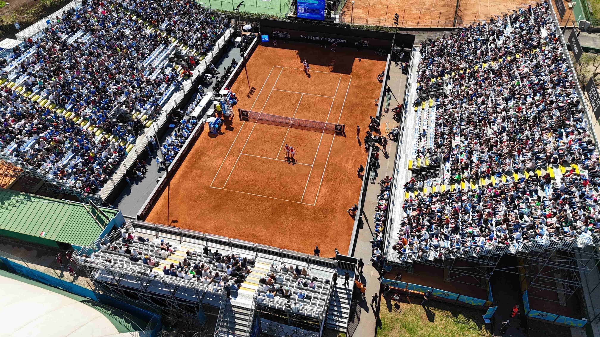 Colle Degli Dei — drone view of academy grounds