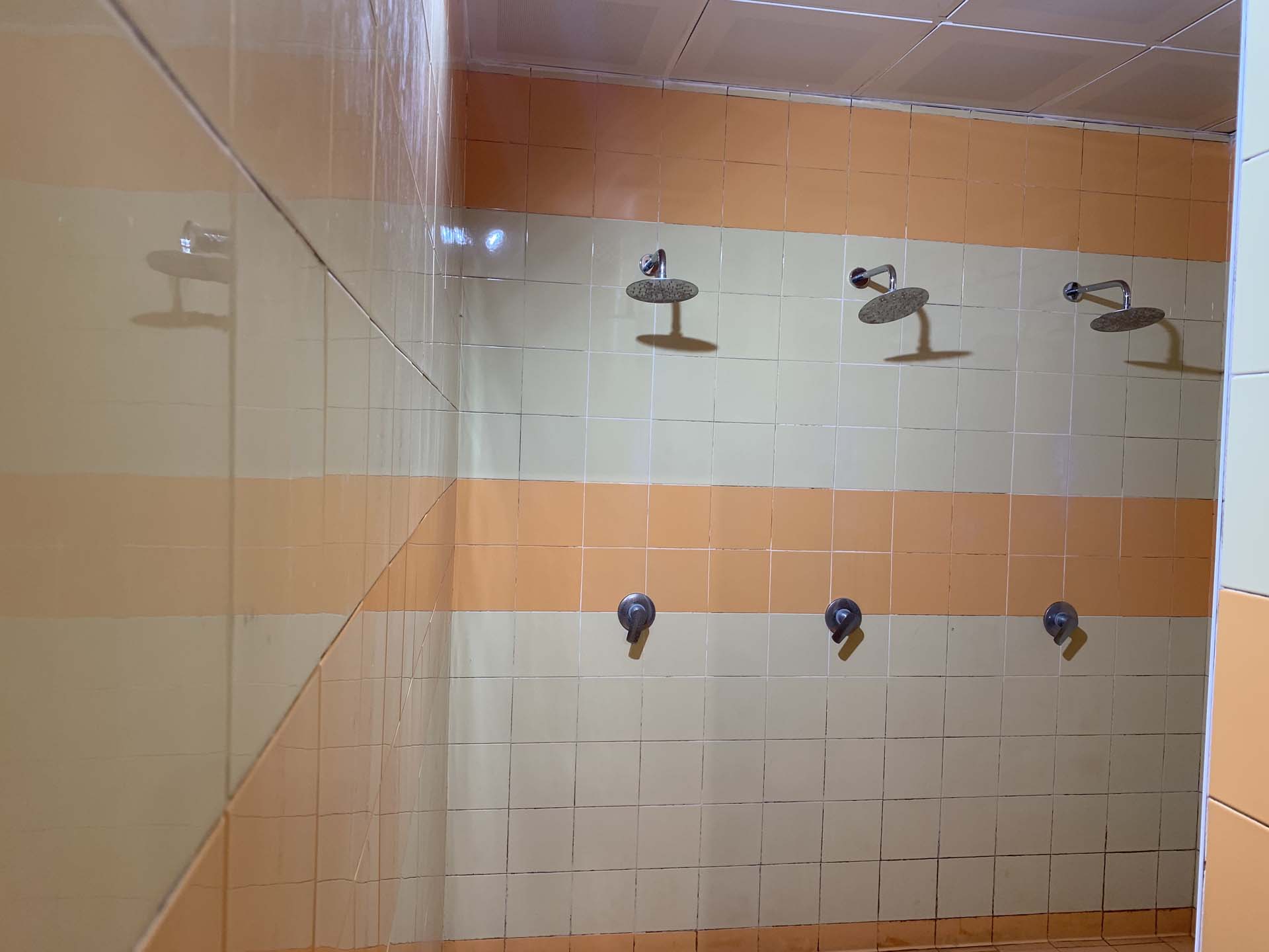 Locker room
